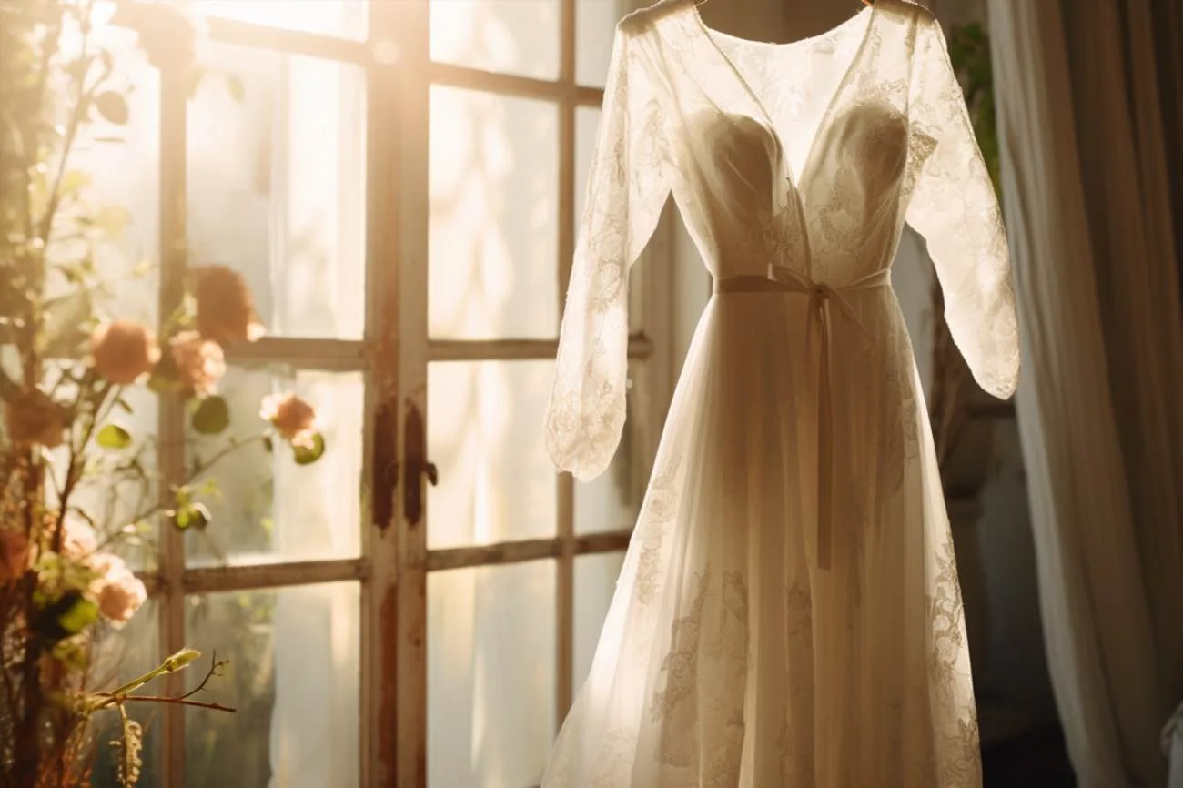 Bílé šaty s dlouhým rukávem: elegance a šarm v jednom kousku