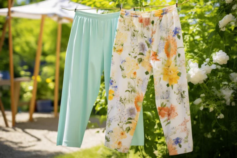 Lehké letní kalhoty dámské
