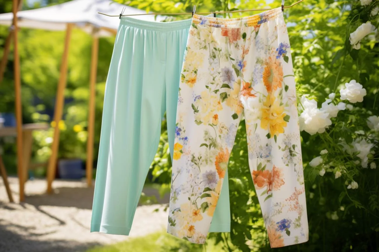 Lehké letní kalhoty dámské