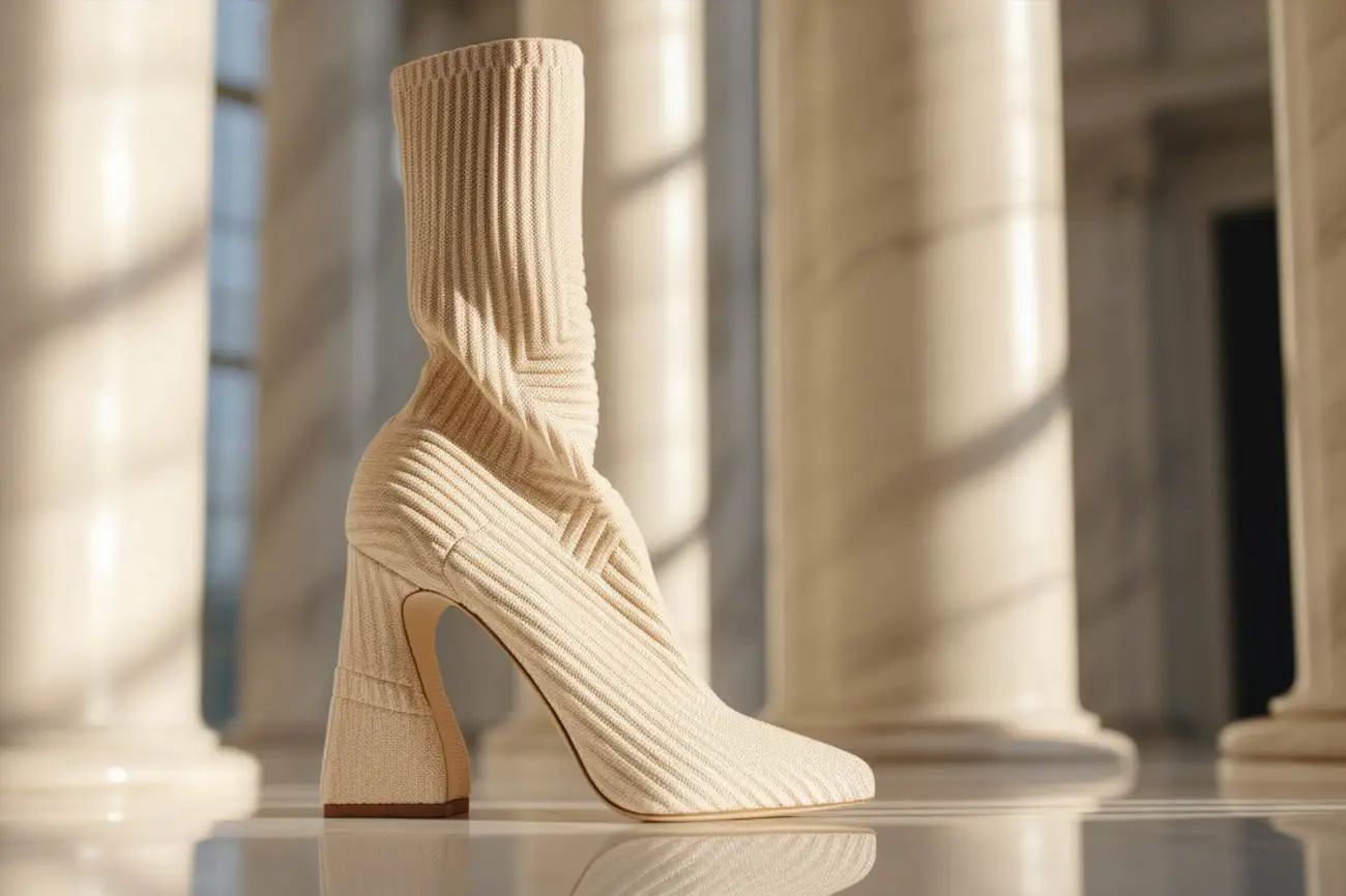 Ponožkové boty na podpatku: elegantní a pohodlná volba pro každou příležitost